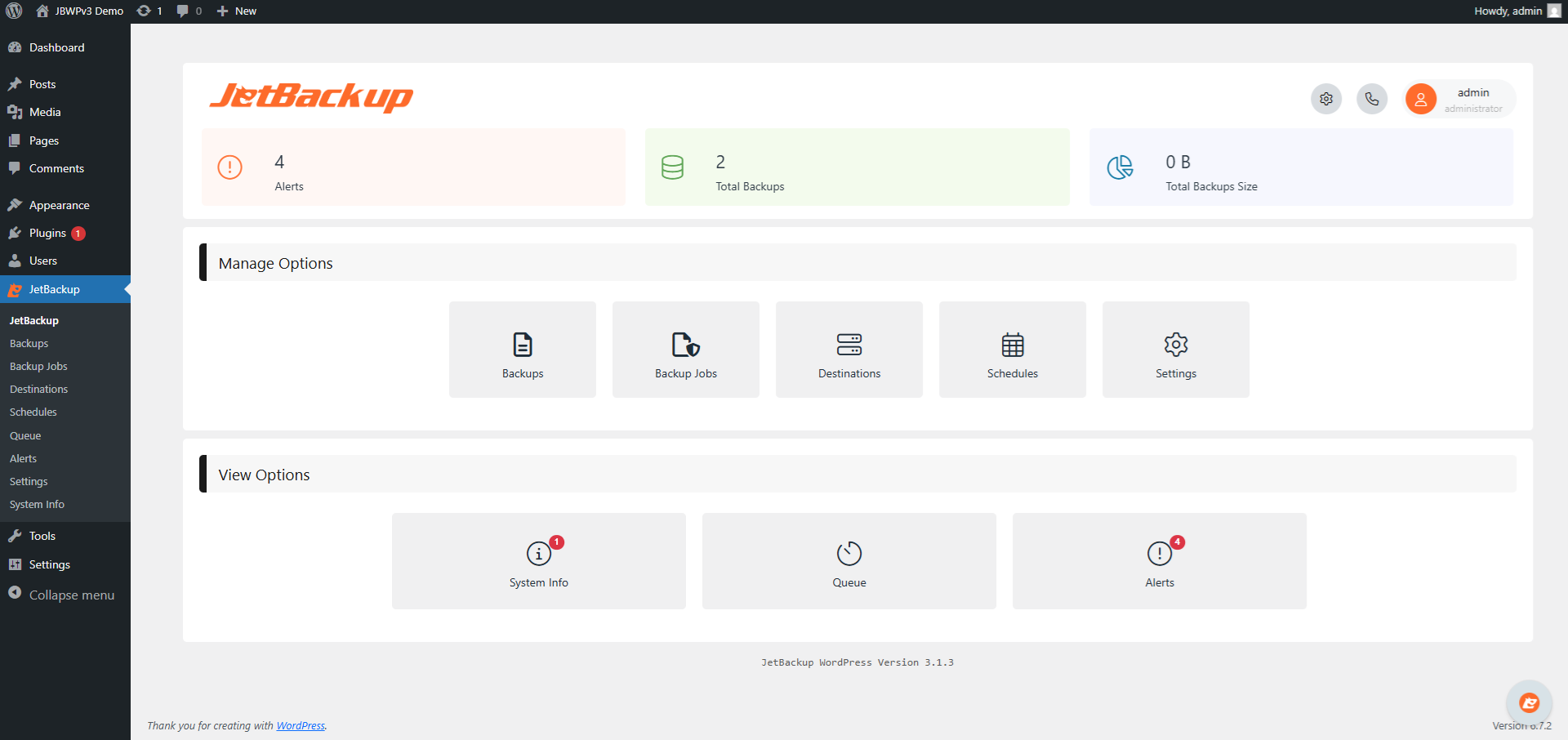 WordPress Backups | Hostking